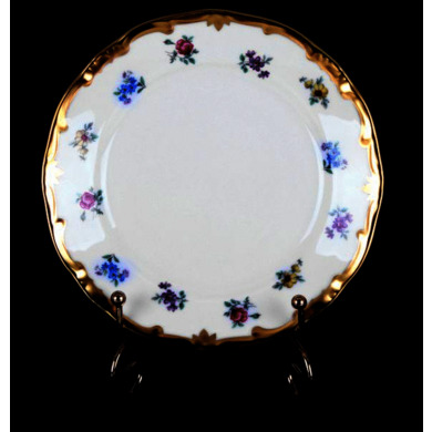 Набор тарелок "Мейсенский цветок 1016" 17 см. 6 шт.