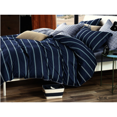 Комплект постельного белья Cleo Теренто сатин-делюкс, двуспальный евро