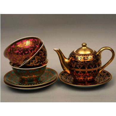 Подарочный набор чайный Тет-а-тет " Alexandria" 7 предметов