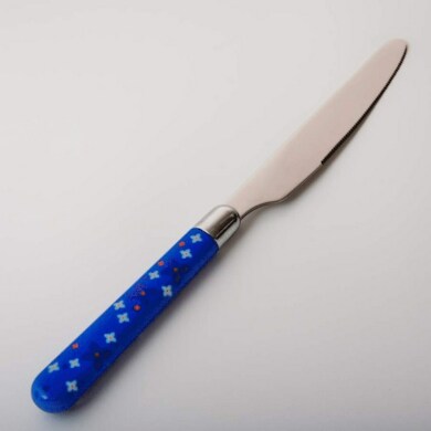 Набор ножей для сервировки "Стелла" 6 шт. голубые