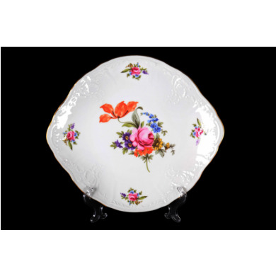 Тарелка для торта "Бернадотт Полевой цветок" 27 см