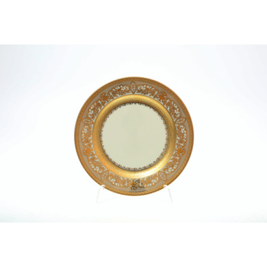 Набор тарелок "Cream Majestic Gold" 17 см 6 шт