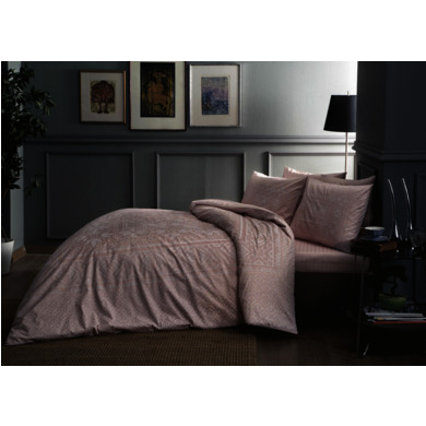 Комплект постельного белья Tac Fabian V52 сатин, двуспальный евро
