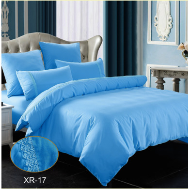 Комплект постельного белья "Kingsilk XR 17" сатин, двуспальный евро