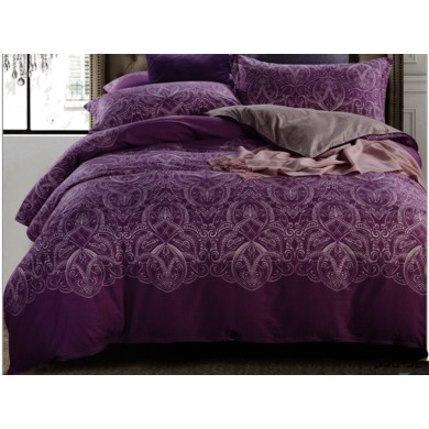 Комплект постельного белья Cleo Синелия сатин, двуспальный евро