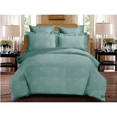 Комплект постельного белья Cleo Soft Cotton Савойя (голубой), сем.