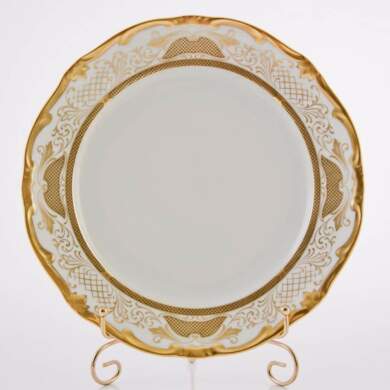 Набор тарелок "Симфония золотая 427" 26 см. 6 шт.