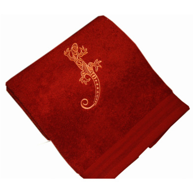 Подарочное полотенце Tac Salamander 50х90 см (терракотовое)