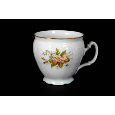 Набор чайных кружек "Бернадотт Зеленый цветок 23011" 240 мл 6 шт