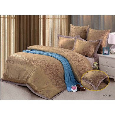 Комплект постельного белья "Arlet AC-115" жаккардовый шелк, двуспальный