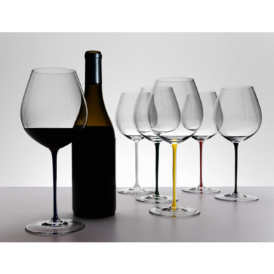 Набор фужеров "Fatto a Mano Old World Pinot Noir" 705 мл 6 шт (с разноцветными ножками)