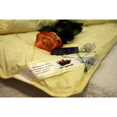 Одеяло "Kingsilk Elisabette Элит" зимнее 140*205 см (бежевое)
