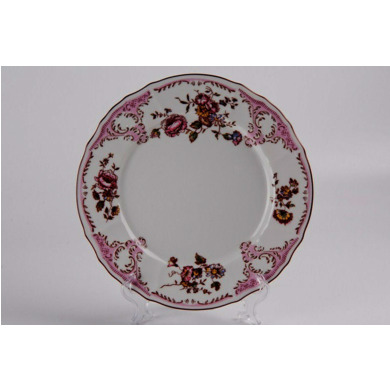 Набор тарелок "Бернадот Розовый цветок 5058" 25 см. 6 шт.