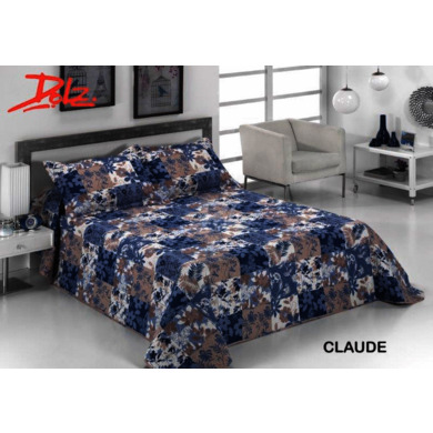 Покрывало стеганое Dolz Claude 180х270 см + 1 наволочка 50х70 см