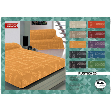 Покрывало-плед Umbritex Rustica 20 cream 180х260 см