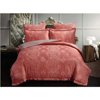 Комплект постельного белья Cleo Soft Cotton (розовый), двуспальный