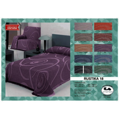 Покрывало-плед Umbritex Rustica 18 lilac 180х260 см