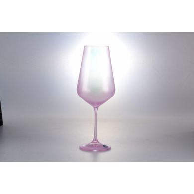 Набор бокалов для вина "Sandra" 550 мл 6 шт (розовый)