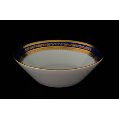 Набор салатников "Diadem Blue Cream Gold" 19 см. 6 шт.