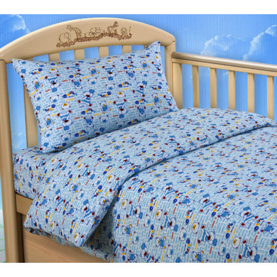 Комплект постельного белья Текс-Дизайн "Топтыжка" трикотаж, детский