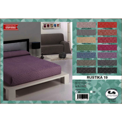 Покрывало-плед Umbritex Rustica 19 lilac 230х260 см