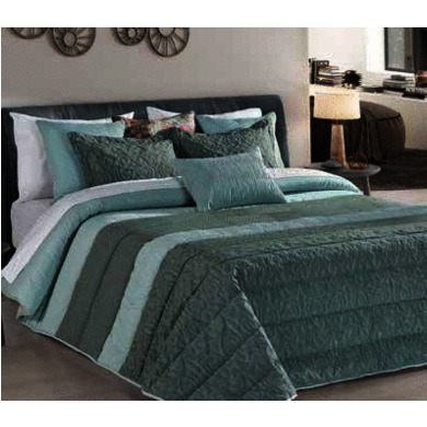 Покрывало Leiper Mara verde 250x270 см + 2 подушки 40х60 см