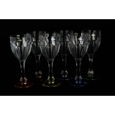 Набор бокалов для вина "Сафари Ассорти" 290 мл 6 шт