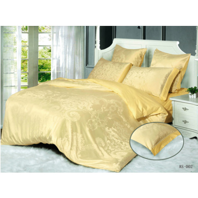 Комплект постельного белья "Arlet AS-002" жаккардовый шелк, двуспальный