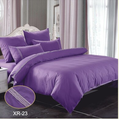 Комплект постельного белья "Kingsilk XR 23" сатин, двуспальный евро