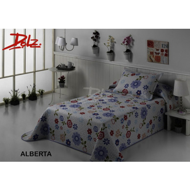 Покрывало стеганое Dolz Alberta 180х270 см + 1 наволочка 50х70 см