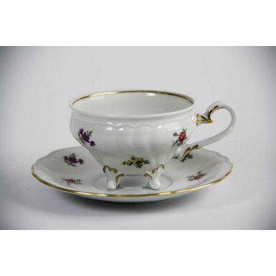 Набор чайный Шато "Полевой цветок 138" (чашка 210 мл + блюдце) на 6 персон 12 предметов