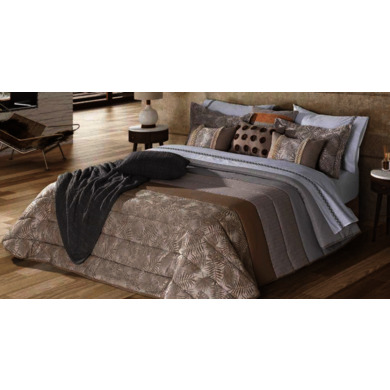 Покрывало Leiper Margarida taupe 250x270 см + 2 подушки 40х60 см