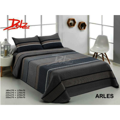 Покрывало стеганое Dolz Arles 235х270 см + 2 наволочки 50х70 см