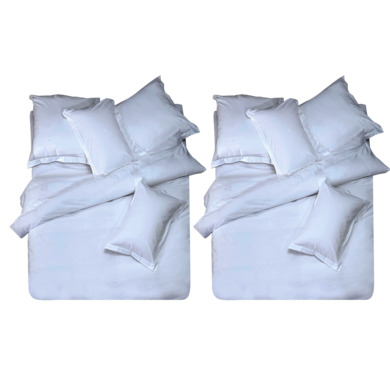 Комплект постельного белья "Сайлид L-14" сатин, двуспальный евро