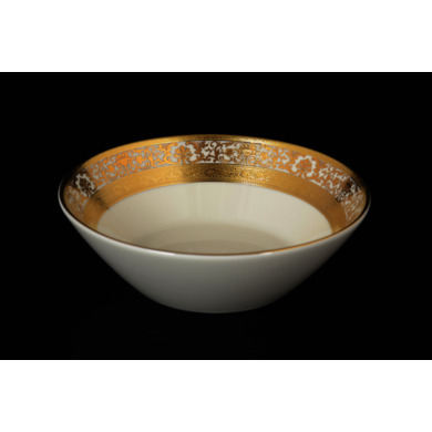 Набор салатников "Royal Gold Cream" 19 см 6 шт