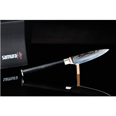 Нож кухонный Samura Damascus овощной 87мм