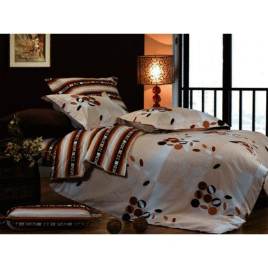 Комплект постельного белья "Сайлид B-87" сатин, двуспальный