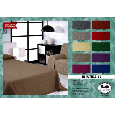 Покрывало-плед Umbritex Rustica 17 linen 180х260 см
