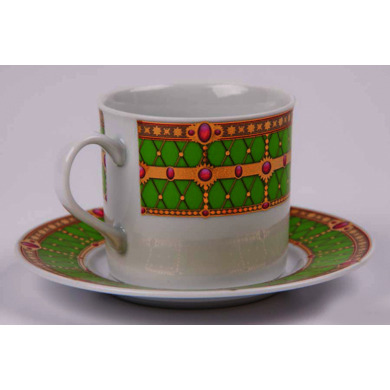 Набор для чая "Каиро 6761CO" (чашка 155 мл. + блюдце) на 6 персон 12 предметов