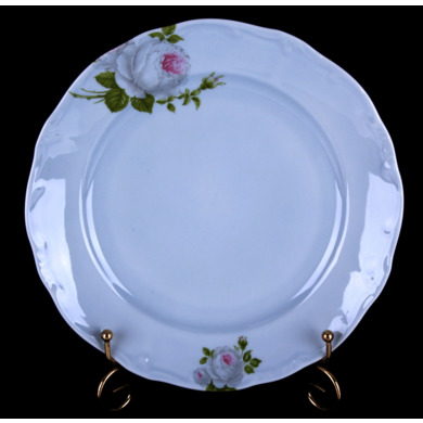 Набор тарелок "Алвин голубой 6078" 24 см. 6 шт.