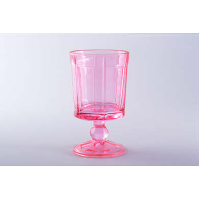 Набор стаканов "Paris Розовый" 300 мл 2 шт на ножке
