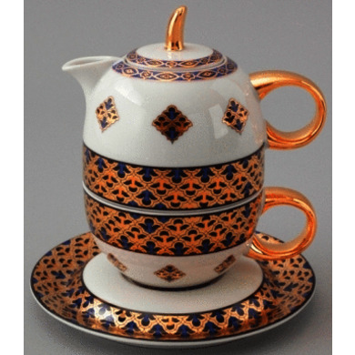 Восточный набор "Марокко" (чайник 400 мл. + чашка 200 мл.)