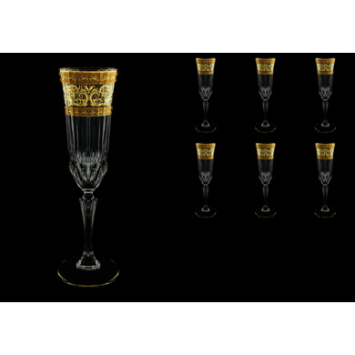 Набор фужеров для шампанского "Аллегро Адажио" 180 мл 6 шт
