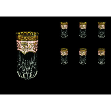 Набор стаканов для воды "Адажио империя бежевая" 400 мл 6 шт