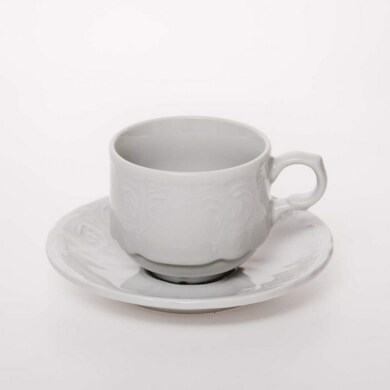 Набор для кофе "Бернадот 0000" (чашка 120 мл. + блюдце) на 6 персон 12 предметов