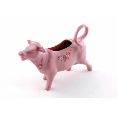 Сливочник-корова "Соната Розовый фарфор 0158" 70 мл