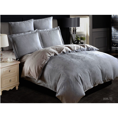 Комплект постельного белья Cleo Вивьен (серый), двуспальный
