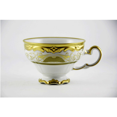 Набор чашек для чая "Симфония золотая 427" 210 мл. 6 шт.