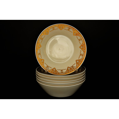 Набор салатников "Constanza Imperial Cream Cold" 19 см. 6 шт.
