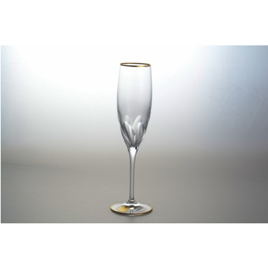 Набор бокалов для шампанского "Палермо золото" 180 мл 6 шт